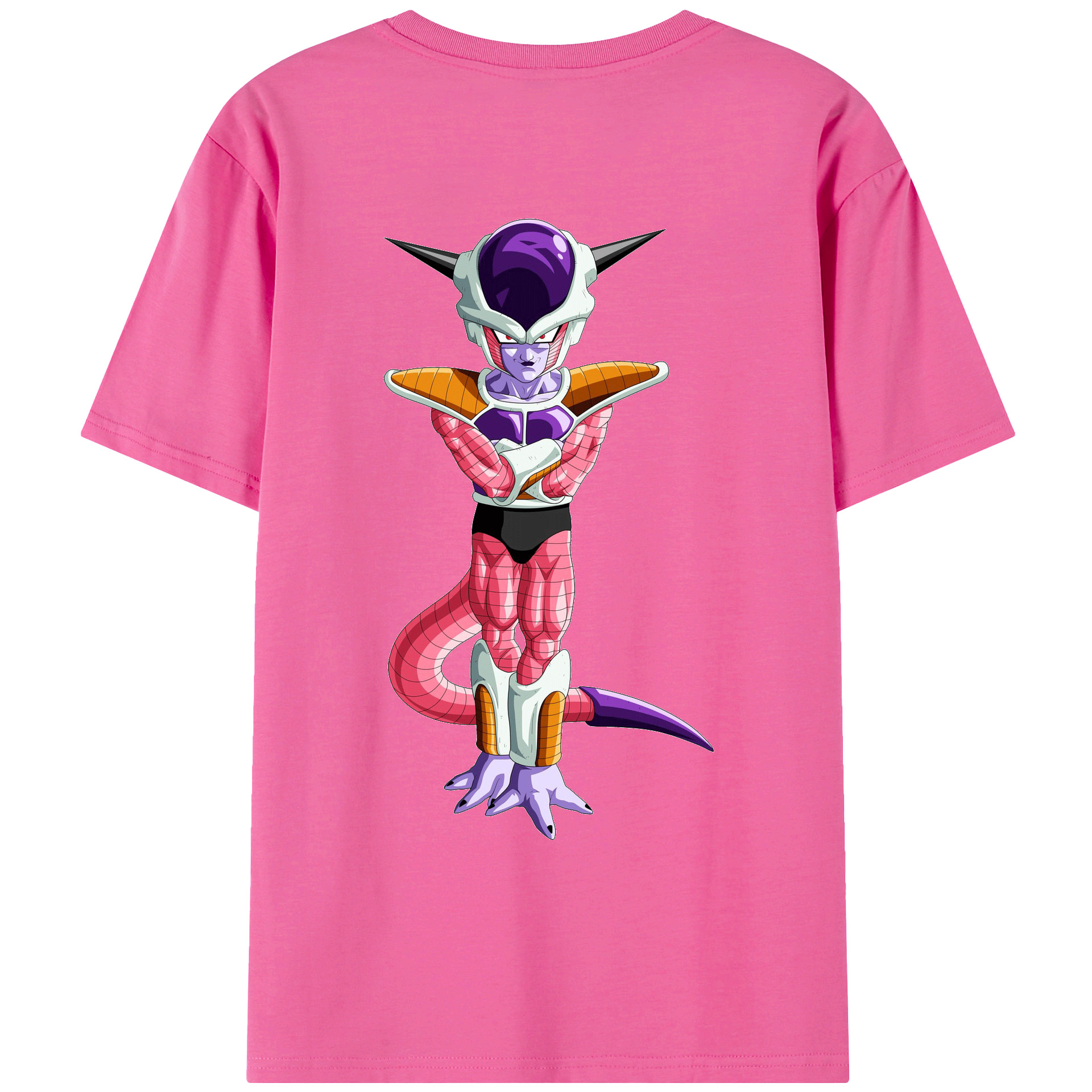 （画像用） ドラゴンボール フリーザ DRAGON BALL Frieza レディース半袖Tシャツ(バックプリント)
